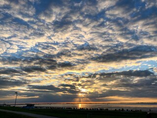 Abend am Strand in Dangast