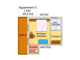 Ferienwohnung Reit im Winkl Grundriss 29