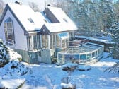 Wellnesshouse Branzez im Winter