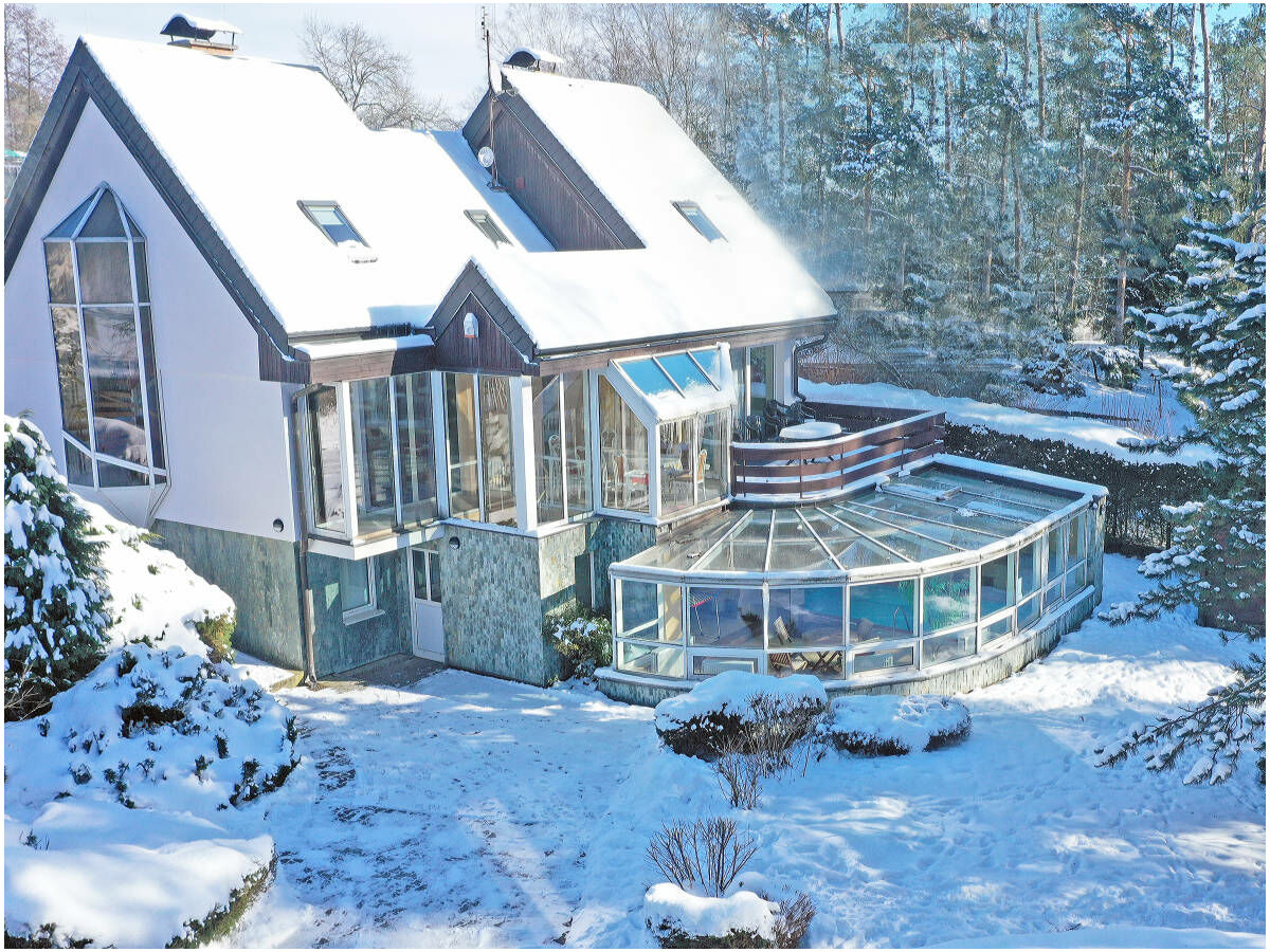 Wellnesshouse Branzez im Winter