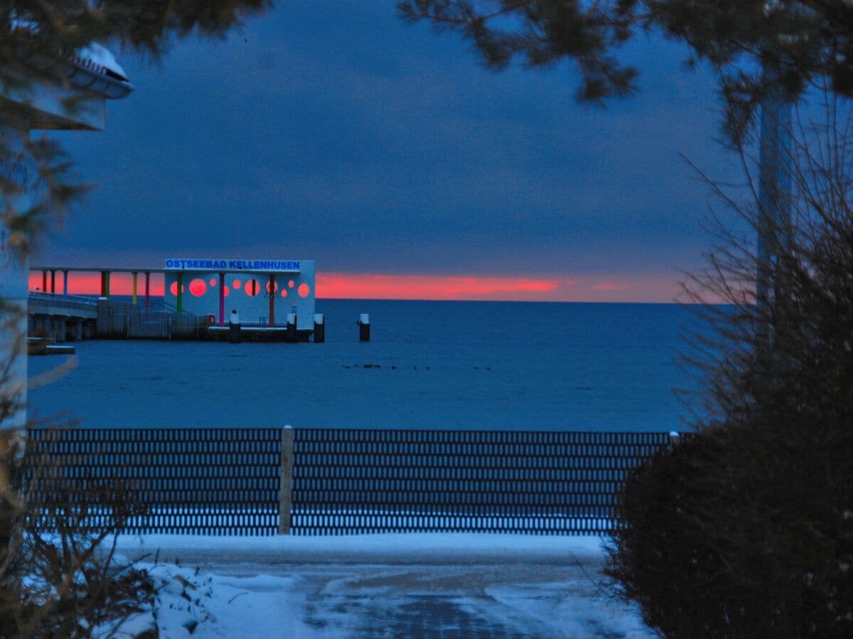 Sonnenaufgang im Winter