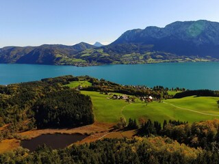 Vakantieappartement Unterach am Attersee Buitenaudio-opname 12