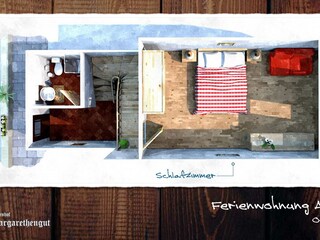 Holiday apartment Unterach am Attersee Floor Plan 8