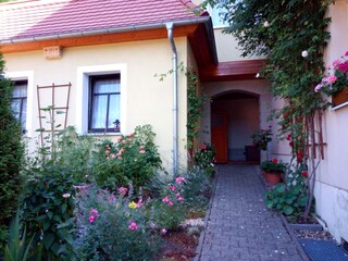 Vorgarten-Weg zur Haustür