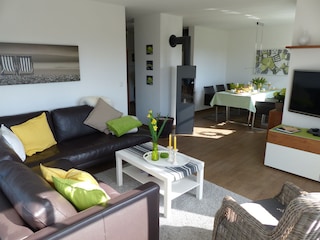 Sitzecke im Wohnzimmer