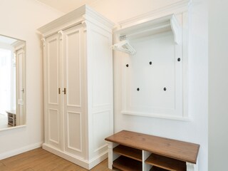 Garderobe im Eingangsbereich