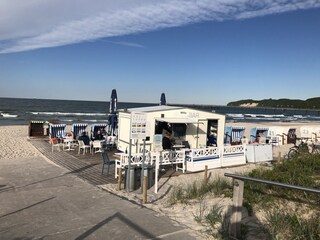 Strandbar am Strand