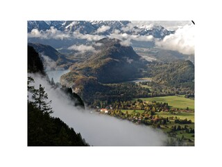 geschafft.....Blick vom Tegelberg