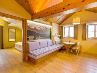 Wohnbereich Ferienwohnung Gipfelglück (Nr 8)