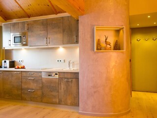 Küche Ferienwohnung Gipfelglück (Nr 8)