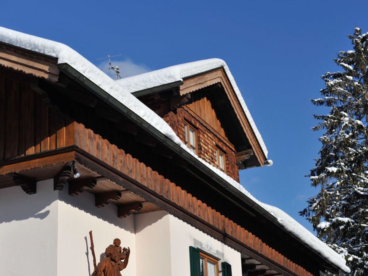 Ferienwohnung Ferienglück Haus im Winter