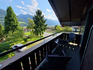 Ausblick Balkon