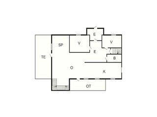 Ferienhaus Sørrollnes Grundriss 25