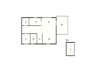 Vakantiehuis Gönäs Grondplan 20