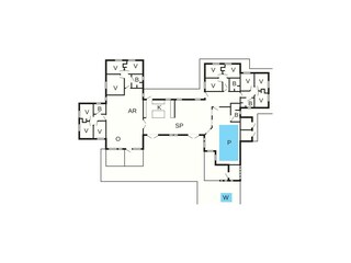 Holiday house Vaeggerløse Floor Plan 27