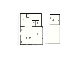 Vakantiehuis Ulricehamn Grondplan 36