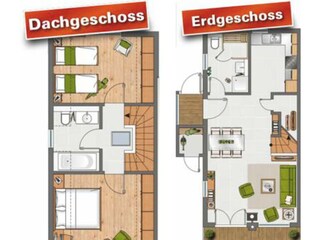 Casa de vacaciones Juliusruh Plano de planta 31