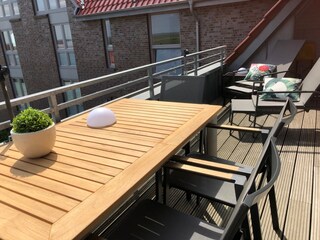 Gemütlicher Balkon für entspannte Stunden