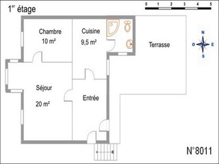 Appartamento per vacanze Kaysersberg Pianta del piano 21