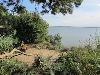 Loddiner Höft, Achterwasser