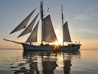 Blick von der Sealodge auf die Weisse Düne