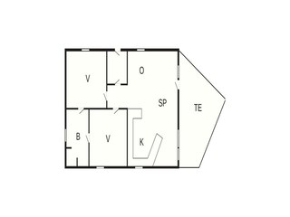 Casa de vacaciones Friedrichskoog Plano de planta 21