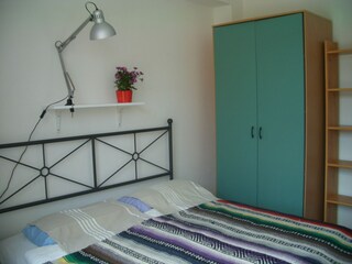 Bedroom with balcony