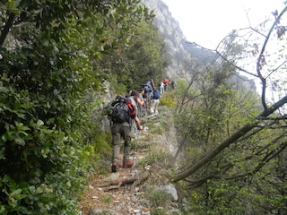 Wanderweg nach Campione