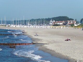 Der breite Strand von Kühlungsborn