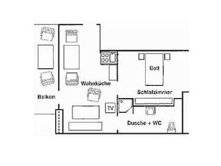 Ferienwohnung Burhave Grundriss 5