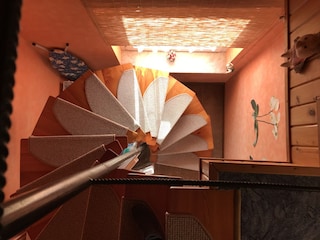 Wendeltreppe (Blick von oben)