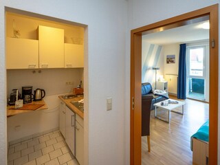 Wohnzimmer und Küche