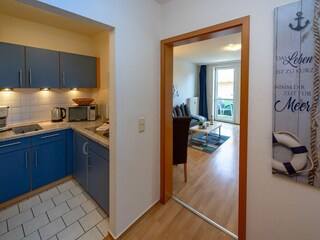 Wohnzimmer und Küche