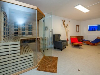 Sauna im Haus