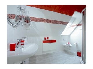 Muschel Whg. Schildkröte - helles und hochwertiges Duschbad