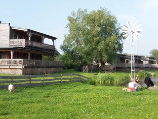 Blick über die Ranch