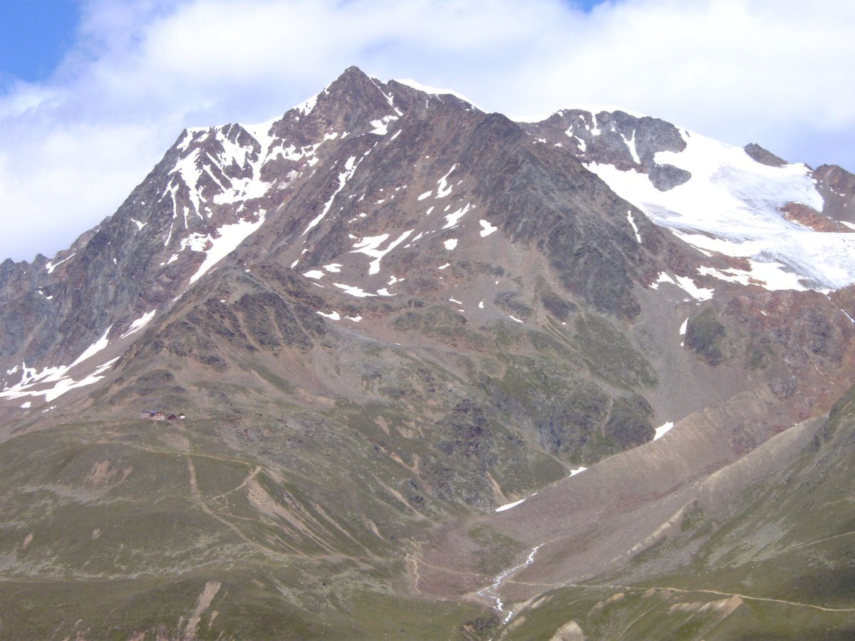 Blick auf die Wildspitze