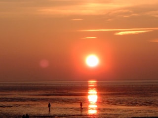 Sonnenuntergang am Strand