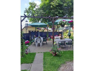 Terrasse im Garten