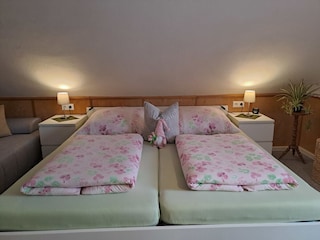 Doppelbett Ferienwohnung 2