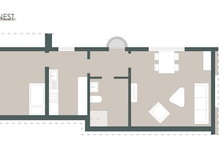 Ferienwohnung Warendorf Grundriss 14