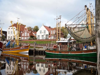 Einige Kutter im Hafen