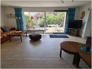 Blick auf die Terrasse