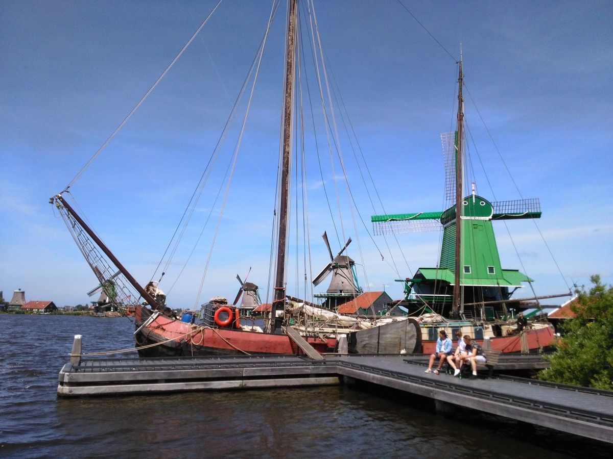 at the Zaanseschans