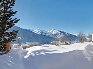 Garten im Winter