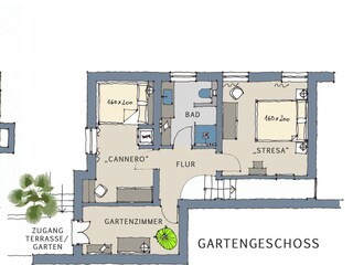 Gartengeschoss