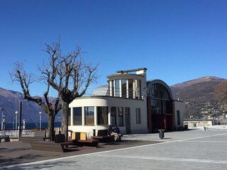 Hafengebäude Luino (Starpunkt für Schiffstouren)