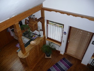 Blick von der Galerie