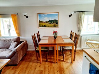 gemütlicher Essbereich