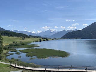 Seeblick vom Balkon aus
